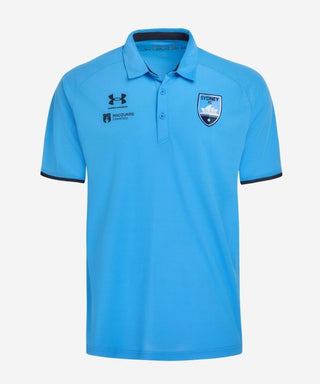 Sydney FC 26/27 UA Adults Polo Sky Blue