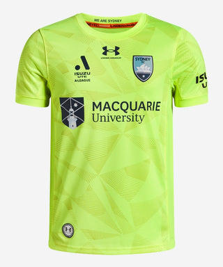 Sydney FC 25/26 UA Youths Goalkeeper Jersey Yellow
