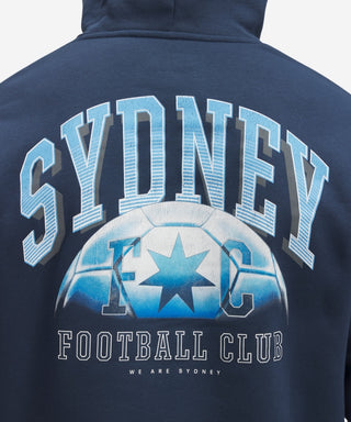 Sydney FC 25/26 UA Youths Fanwear Hoody Navy