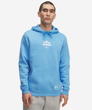 Sydney FC 25/26 UA Youths Fanwear Hoody Sky Blue