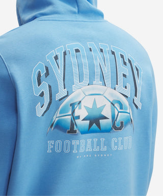 Sydney FC 25/26 UA Youths Fanwear Hoody Sky Blue