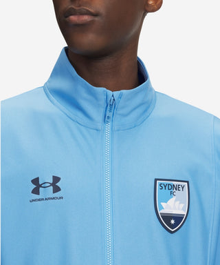 Sydney FC 25/26 UA Youths Challenger Track Jacket Sky Blue