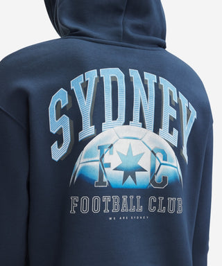Sydney FC 25/26 UA Womens Fanwear Hoody Navy