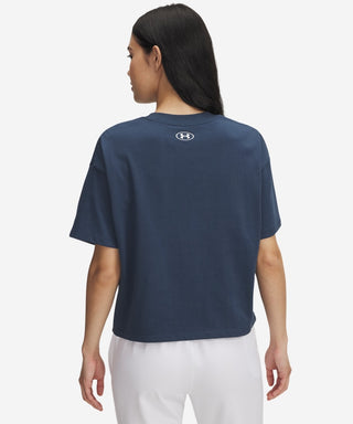 Sydney FC 25/26 UA Womens Graphic Tee Navy