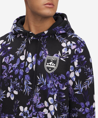 Sydney FC 25/26 UA Youths Jacaranda Hoody Black