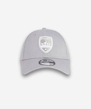 Sydney FC New Era Grey/White 9FORTY Snapback Cap