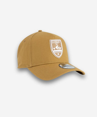 Sydney FC New Era Cotton Canvas 9FORTY A-Frame Snapback Cap
