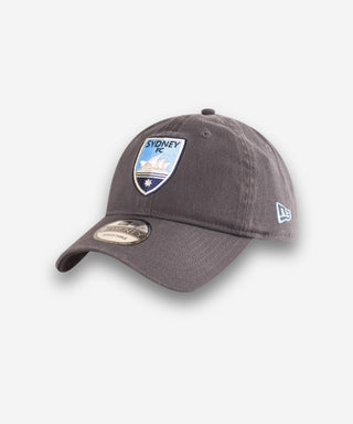 Sydney FC New Era Graphite 9TWENTY Cloth Strap Cap