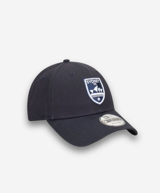 Sydney FC New Era Navy/White Tonal 9FORTY Snapback Cap
